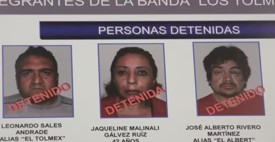 Los Tolmex, grupo delictivo integrado por la hermana de Gálvez