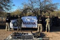 Marina da duro golpe a ´Los Chapitos´; incauta arsenal Marina da duro golpe a ´Los Chapitos´; incauta arsenal