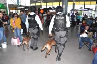 Refuerzan vigilancia en la central camionera