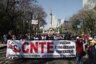 CNTE va por paro laboral y plantón en el Zócalo CNTE va por paro laboral y plantón en el Zócalo
