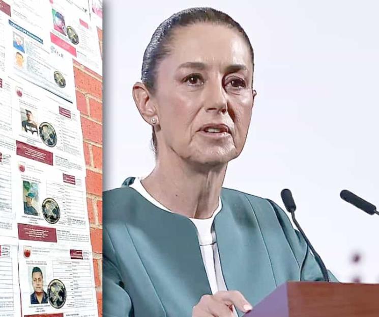 Enviará Sheinbaum seis iniciativas para los desaparecidos