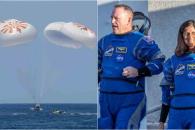 Regresan tras 9 meses, astronautas a la Tierra