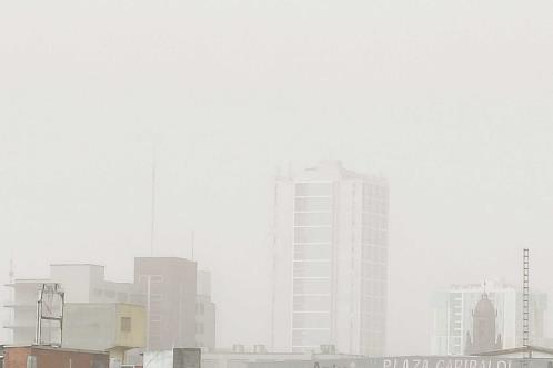 Ahogan la ciudad polvos de Coahuila y Texas