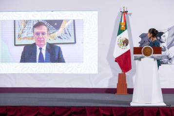 Ebrard anuncia inversión de 3 mil 700 mdd en Durango