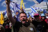 Protestan miles de israelíes  contra Netanyahu en Jerusalén Protestan miles de israelíes  contra Netanyahu en Jerusalén