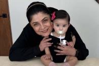 Comparte Victoria Ruffo fotografía de su nieta Tessa Comparte Victoria Ruffo fotografía de su nieta Tessa