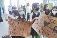 Piden con protesta a Sheinbaum un aire limpio Piden con protesta a Sheinbaum un aire limpio
