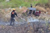 Alarma incendio en el Cerro del Topo Chico Alarma incendio en el Cerro del Topo Chico