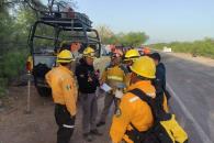 Alarma incendio forestal en Mina