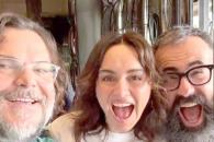 Se reencuentra Jack Black con cast de Nacho Libre en CDMX Se reencuentra Jack Black con cast de Nacho Libre en CDMX