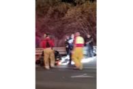 Muere motociclista tras choque en la Nacional, Santiago Muere motociclista tras choque en la Nacional, Santiago