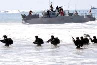 Se movilizan marinos para adiestramiento con EU Se movilizan marinos para adiestramiento con EU