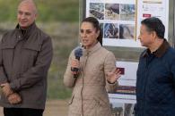 Da banderazo Sheinbaum a obras del tren México-Pachuca