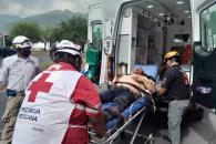 Cae tras pisar tragaluz Cae tras pisar tragaluz