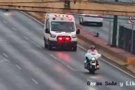 Trasladan a lesionado en Santiago al HU Trasladan a lesionado en Santiago al HU