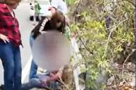 Se le fueron los frenos a la camioneta Se le fueron los frenos a la camioneta