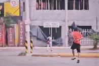 Esposan a detenido, escapa y lo recapturan Esposan a detenido, escapa y lo recapturan