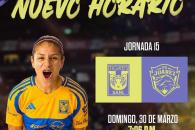 Confirma Tigres Femenil cambio de horario para juego ante Bravas  Confirma Tigres Femenil cambio de horario para juego ante Bravas