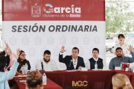 Sigue alcalde de García llevando sesiones de cabildo a colonias Sigue alcalde de García llevando sesiones de cabildo a colonias