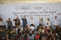 Inaugura Presidenta programa Sol del Norte Inaugura Presidenta programa Sol del Norte