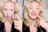 Presume Madonna su nueva joya dental Presume Madonna su nueva joya dental