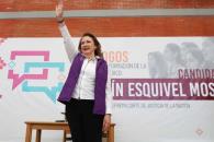 Comienza Yasmín Esquivel campaña como ´ministra de la transformación Comienza Yasmín Esquivel campaña como ´ministra de la transformación