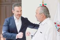 Revisan Mauricio, Adrián y Estado avances de interconexión Revisan Mauricio, Adrián y Estado avances de interconexión
