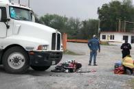 Sobrevive a choque contra tráiler Sobrevive a choque contra tráiler