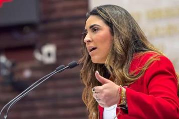 Acusa María Teresa Ealy a diputados de Morena