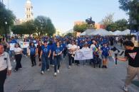 Toman las calles de la ciudad padres de niños autistas Toman las calles de la ciudad padres de niños autistas