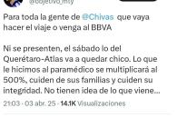 Amenazan con causar violencia Amenazan con causar violencia
