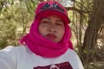 Ceci Flores reporta hallazgo de fosas clandestinas en Sonora