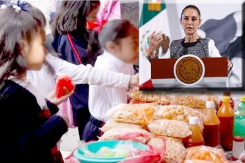 Reprueba Sheinbaum a jueces que frenan norma contra comida chatarra
