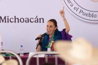 Sheinbaum pone en marcha Plan de Justicia del Pueblo Purépecha Sheinbaum pone en marcha Plan de Justicia del Pueblo Purépecha