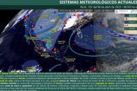 Frente frío 37 pone fin a la onda de calor y provoca lluvias Frente frío 37 pone fin a la onda de calor y provoca lluvias