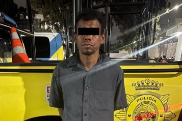 Detienen a hondureño por daños