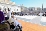 Reaparece Papa Francisco para inicio de Semana Santa en El Vaticano Reaparece Papa Francisco para inicio de Semana Santa en El Vaticano
