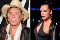 Acusa Bella Thorne a Mickey Rourke por violencia en set de filmación Acusa Bella Thorne a Mickey Rourke por violencia en set de filmación