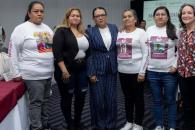 Exigen madres buscadoras renuncia de Rosario Piedra Exigen madres buscadoras renuncia de Rosario Piedra