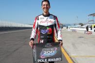 De Alba, en la pole para el Commscope 200 De Alba, en la pole para el Commscope 200