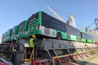 Llegan a México nuevas unidades de TransMetro Llegan a México nuevas unidades de TransMetro