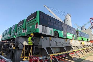Llegan a México nuevas unidades de TransMetro
