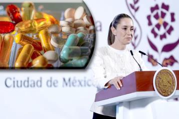Promete Sheinbaum resolver abasto de medicamentos antes de mayo
