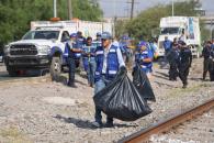 Recolecta SN 40 toneladas de basura en las vías del tren Recolecta SN 40 toneladas de basura en las vías del tren