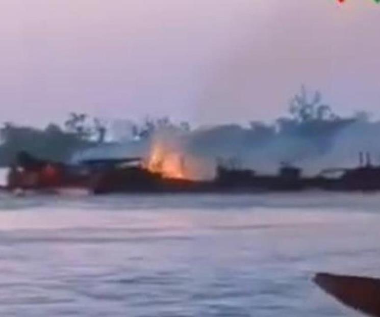 Fallecen 143 personas en incendio de embarcación en Congo