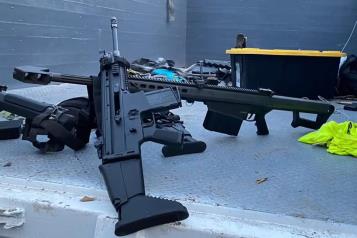 Informe revela incremento del tráfico de rifles calibre 50