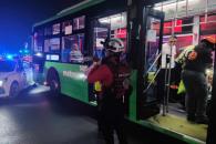 Choque entre auto y unidad de Ecovía deja 9 lesionados Choque entre auto y unidad de Ecovía deja 9 lesionados