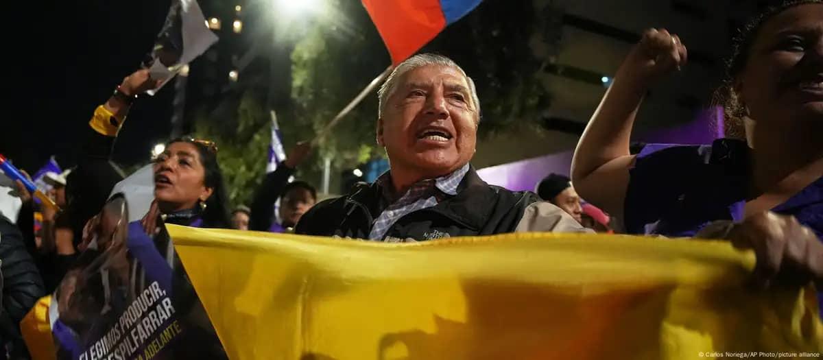 Ganó Noboa ganó elecciones en 19 de las 24 provincias de Ecuador
