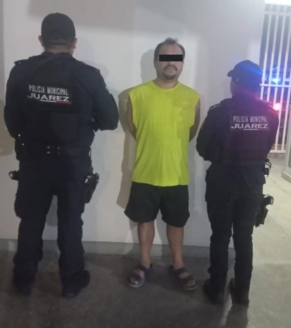 Intenta abusar de esposa y es detenido, en Juárez Intenta abusar de esposa y es detenido, en Juárez