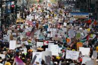 Protestan en ciudades de EU contra Trump Protestan en ciudades de EU contra Trump